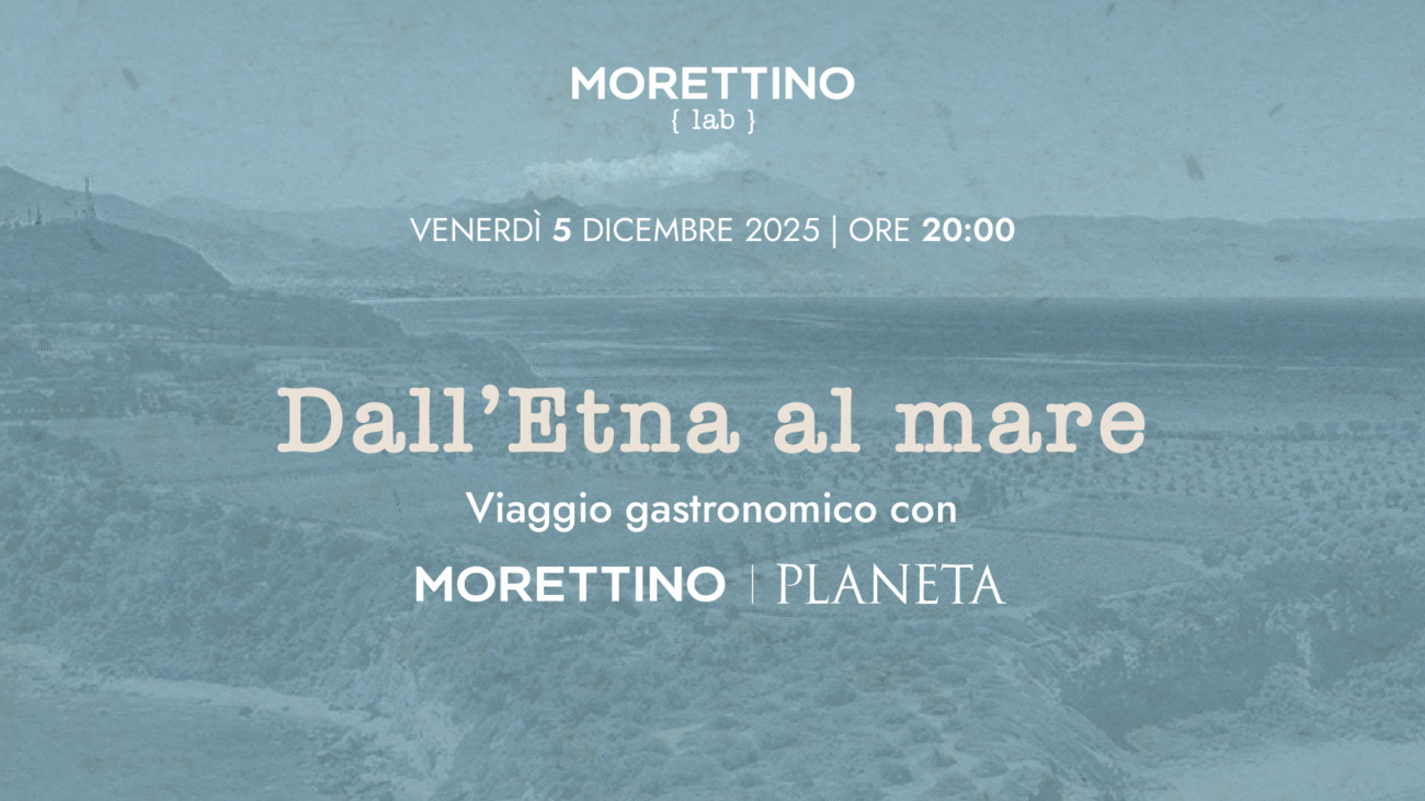 Cena degustazione con Planeta e Morettino